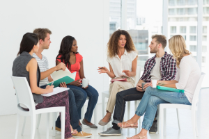 Terapia di gruppo e problemi sul lavoro, conflitto tra colleghi